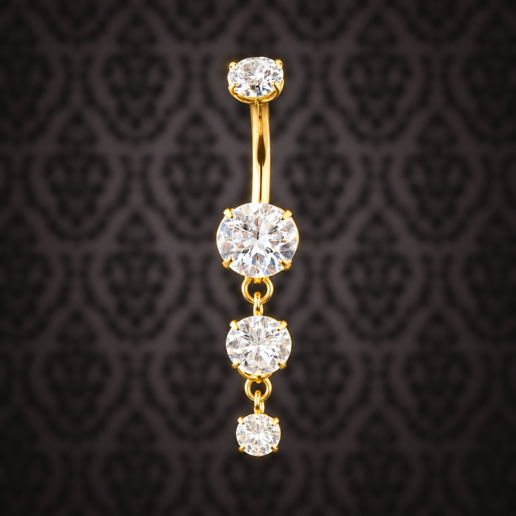 Titanyum Gold Sallantılı Belly