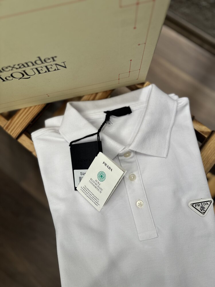 Prada Metal Logo T-shirt 