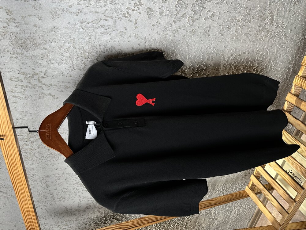 Ami Paris Polo Yaka T-Shirt