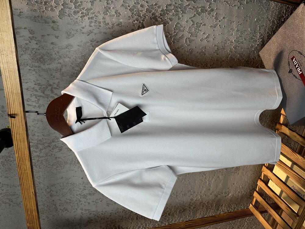 Prada Metal Logo T-shirt 