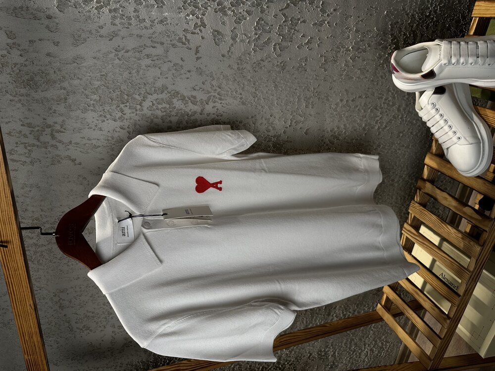 Ami Paris Polo Yaka T-Shirt