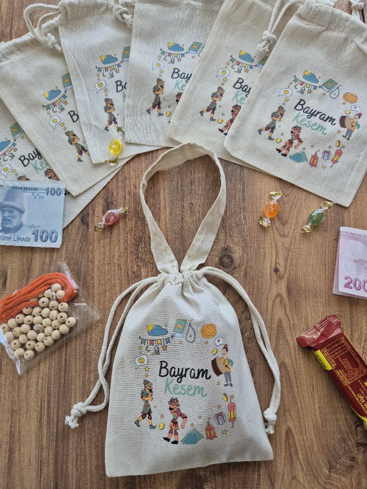 Kulplu büyük bayram kesesi