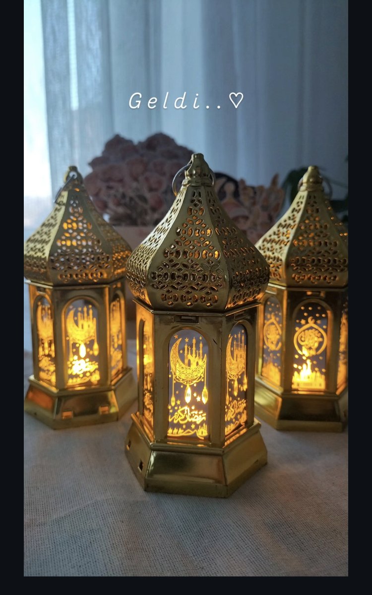 Ramazan kandili model 3