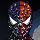 Spider-Man (Symbiote'a Dönüşen Pixel Art)