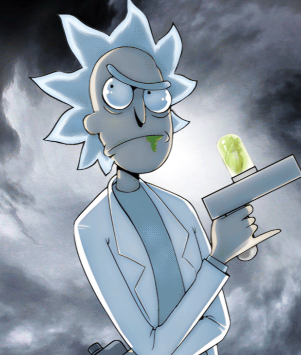 Rick (Rick and Morty Saç Animasyonlu)
