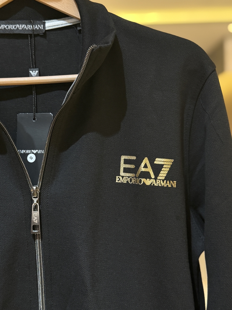 EA7 FULL ZIP PREMIUM SIYAH