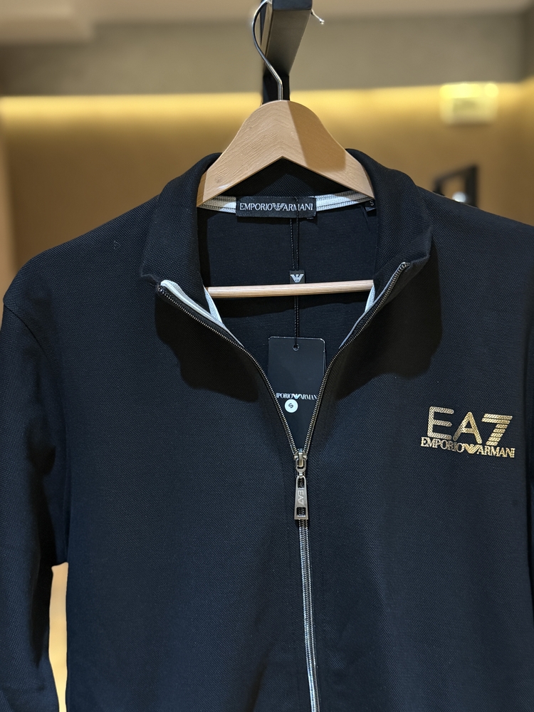 EA7 FULL ZIP PREMIUM SIYAH