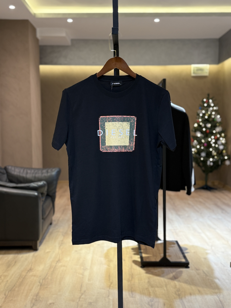 DIESEL TSHIRT PREMIUM SIYAH 
