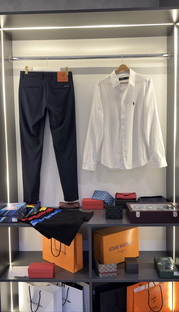RL KETEN GÖMLEK LORO PİANA JOGGER KOMBİN LACİ