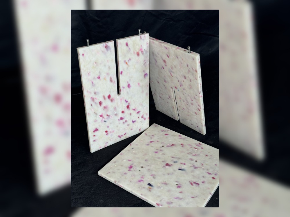 Cubo Orta Sehpa – Geri Dönüştürülmüş Plastikten Tasarım Sehpa (40x40 cm)