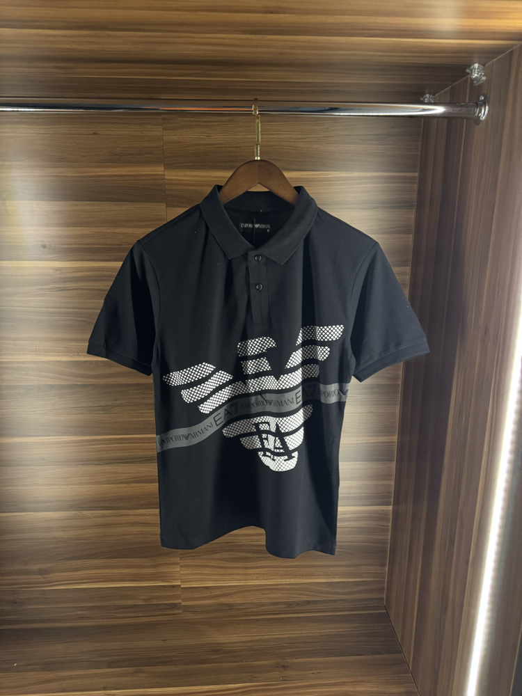 EA SİYAH POLO YAKA TSHİRT