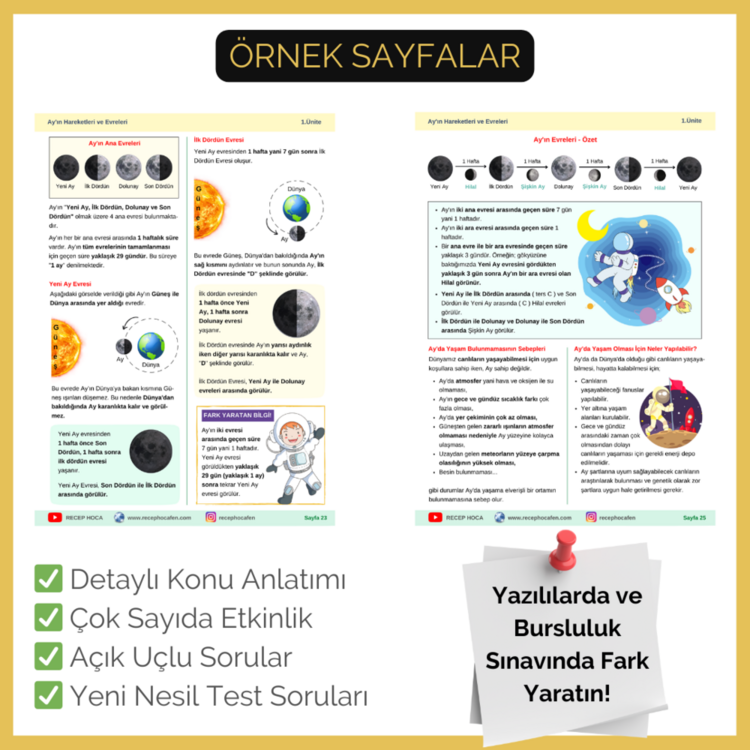 5. SINIF FEN TÜM ÜNİTELER