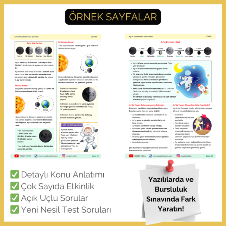 5. SINIF FEN TÜM ÜNİTELER