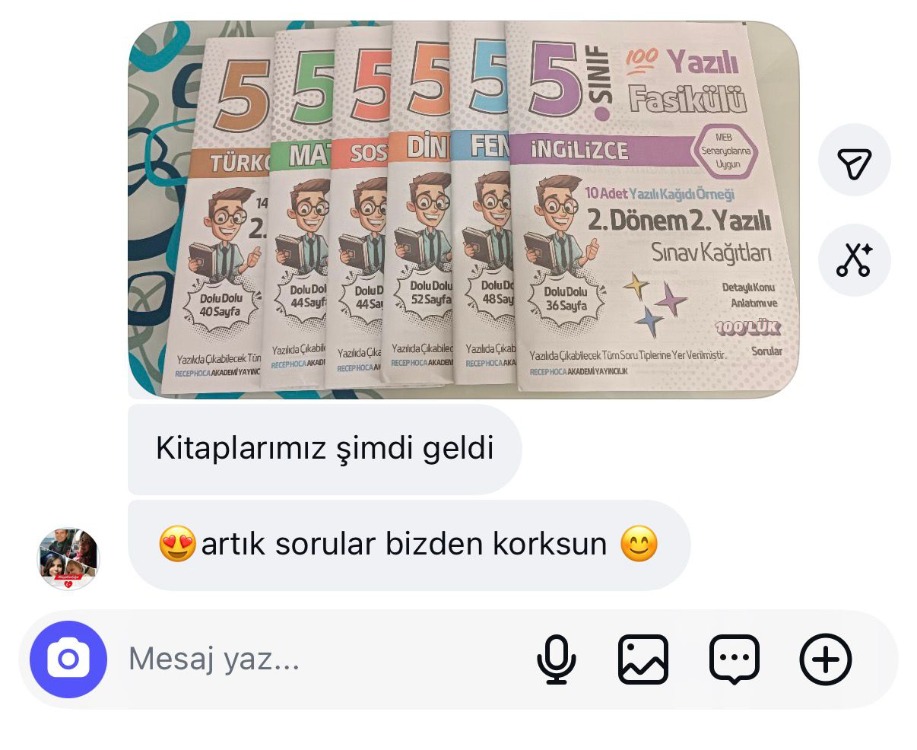 5. SINIF 2. DÖNEM 2. YAZILI SETİ