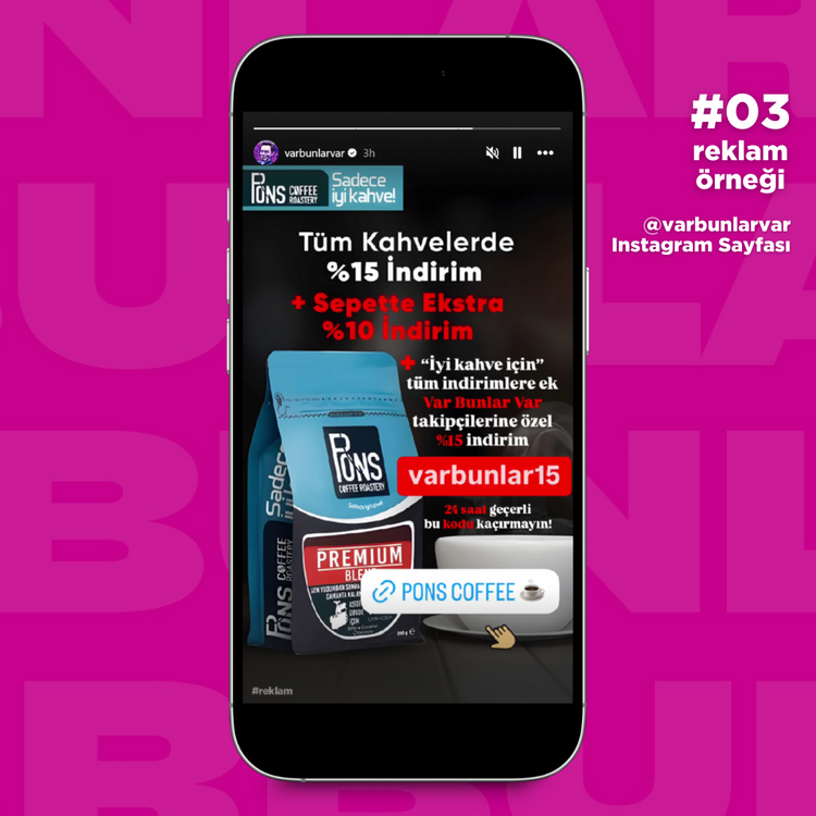 Instagram Story Reklam Hizmeti – @varbunlarvar