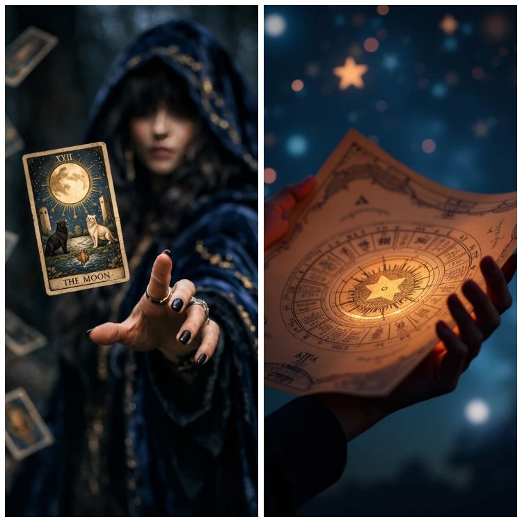 Horary Soru Haritası + Tarot Açılımı