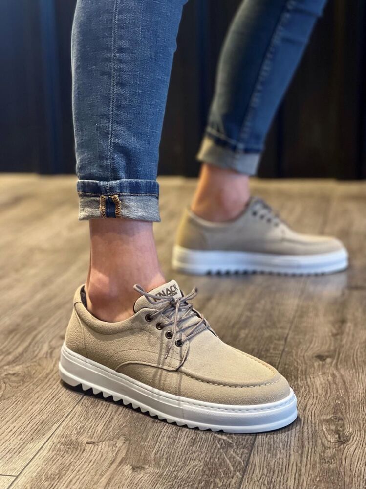 RLX CLASSİC BAĞCIKLI ERKEK SNEAKER VİZON SÜET