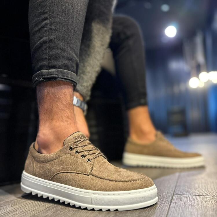 RLX CLASSİC BAĞCIKLI ERKEK SNEAKER CAMEL SÜET