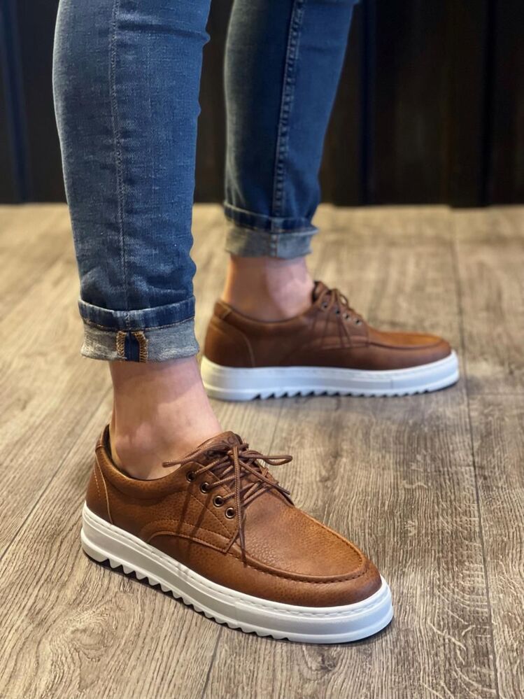 RLX CLASSİC BAĞCIKLI ERKEK SNEAKER BT TABA CİLT