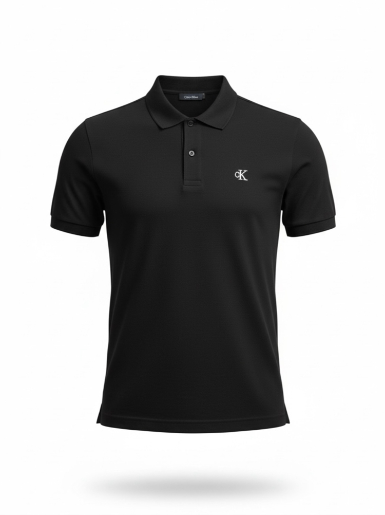 Calvin Klein Siyah Polo Yaka T-Shirt