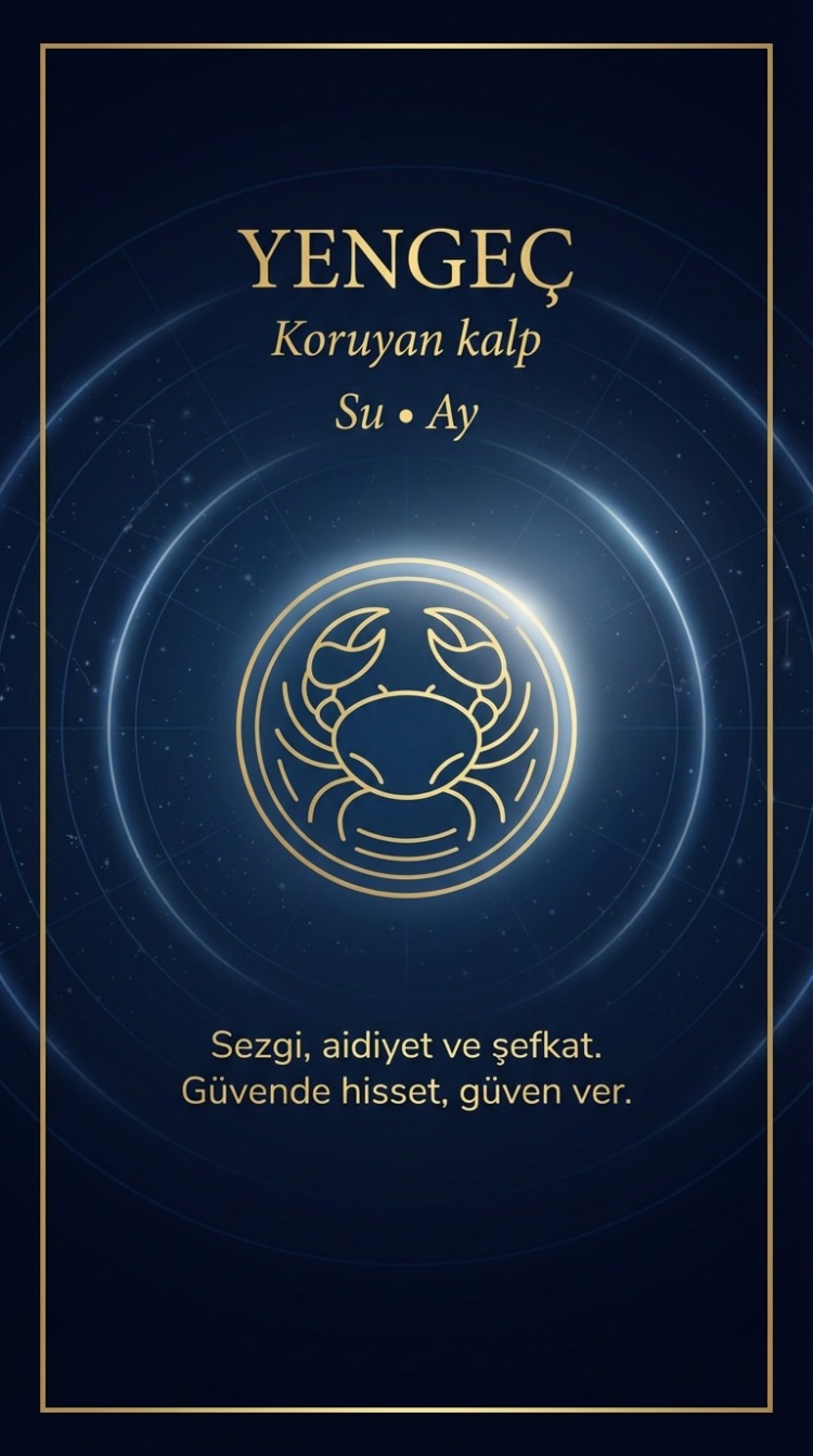 YENGEÇ BURCU Dengeleyici Vefk Kartı