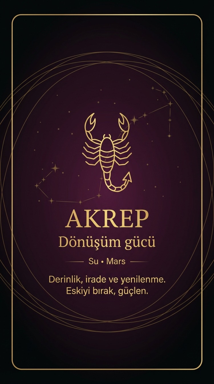 AKREP BURCU Dengeleyici Vefk Kartı