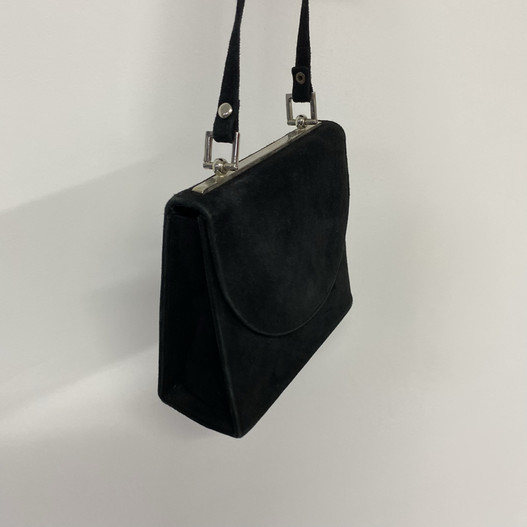 Vintage Süet Mini Çanta
