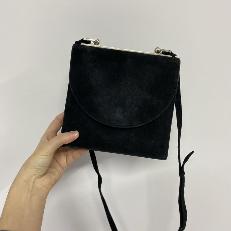 Vintage Süet Mini Çanta