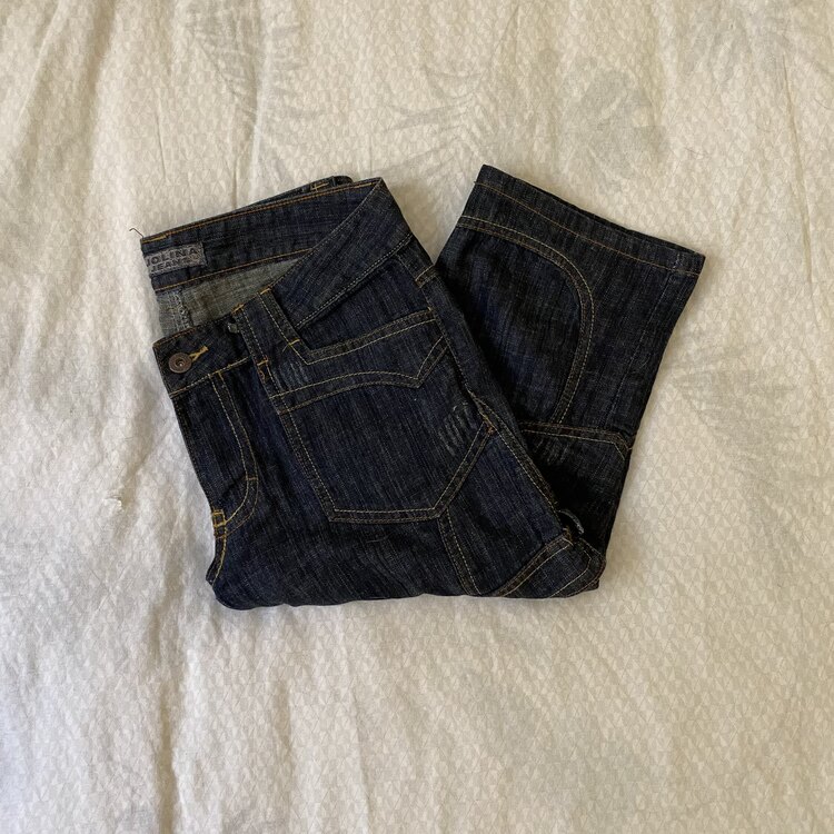 Jolina Jeans - Kot Kapri Pantolon