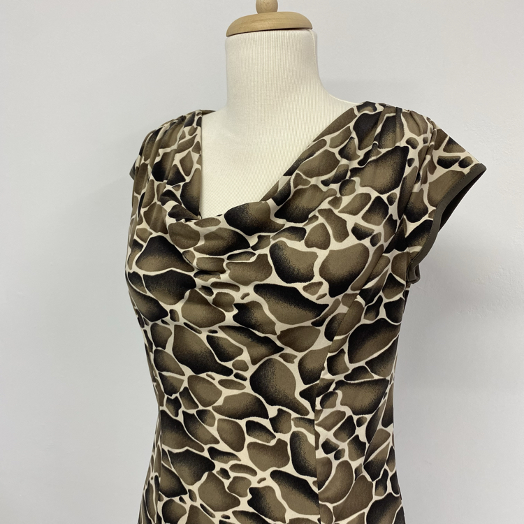 Popcorn - Leopar Desenli Bluz