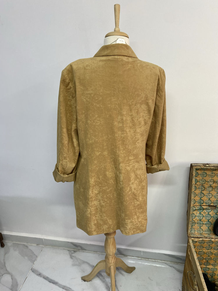 Soft Caramel - Vintage Ceket