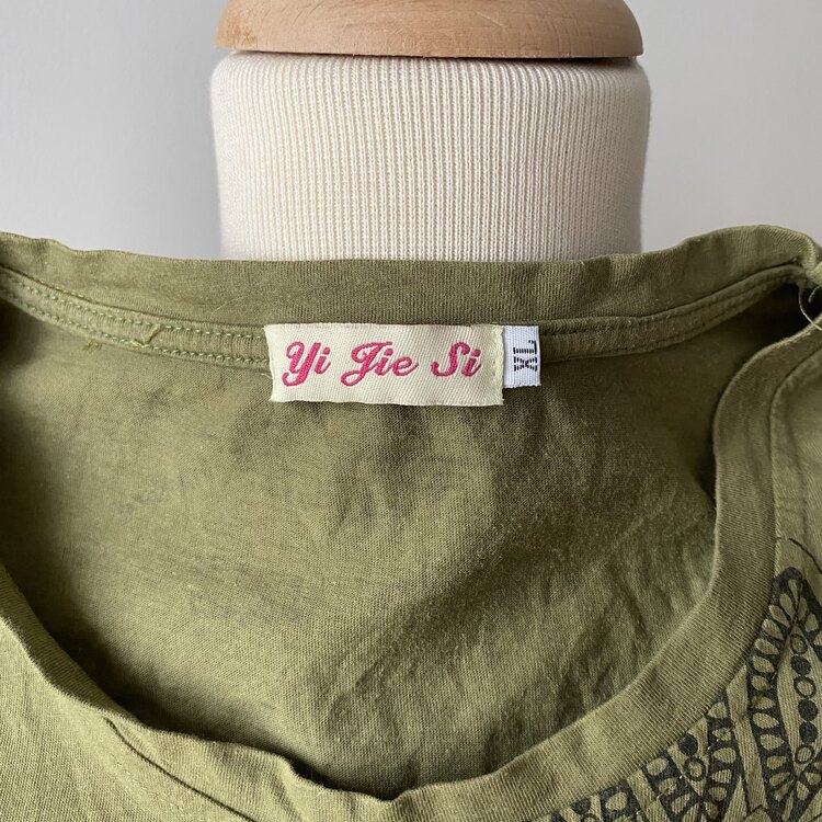 Yi Fie Si - Etnik Desenli Tshirt