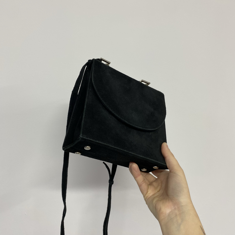 Vintage Süet Mini Çanta