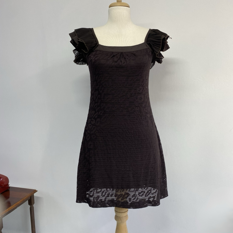 Favori - Leopar Desenli Elbise