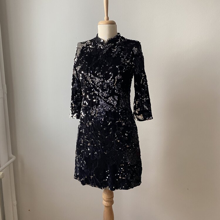 Zara - Asya Yaka Pul Detaylı Elbise
