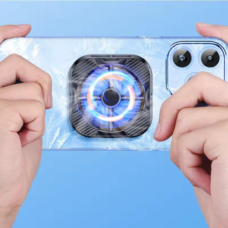 Telefon Soğutucu Cep Telefon Soğutma Fanı Hava Soğutmalı Radyatör Soğutucu Uyumlu