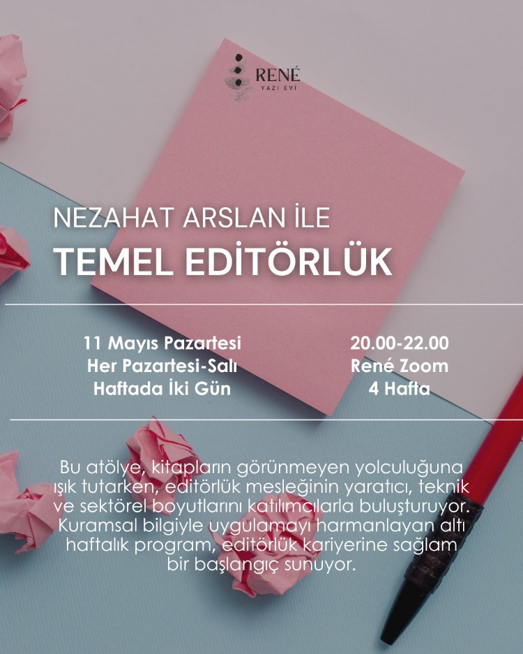 Nezahat Arslan ile Temel Editörlük