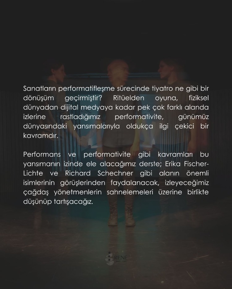 Gizem Gürer ile Çağdaş Tiyatro ve Performans Atölyesi