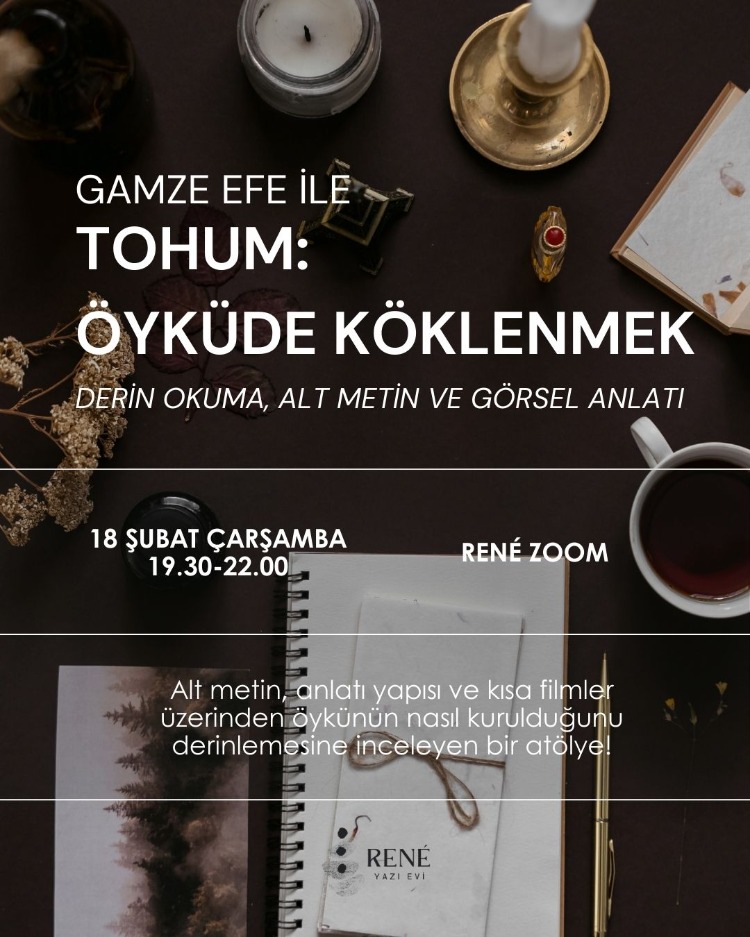 Gamze Efe ile Tohum: Öyküde Köklenmek (Çevrim İçi)
