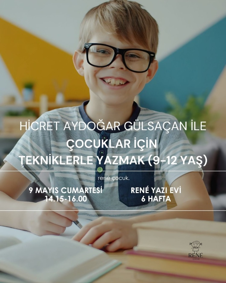 Hicret A. Gülsaçan ile Çocuklar İçin Tekniklerle Yazmak (9-12 Yaş)