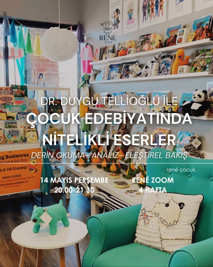 Dr. Duygu Tellioğlu ile Çocuk Edebiyatında Nitelikli Eserler