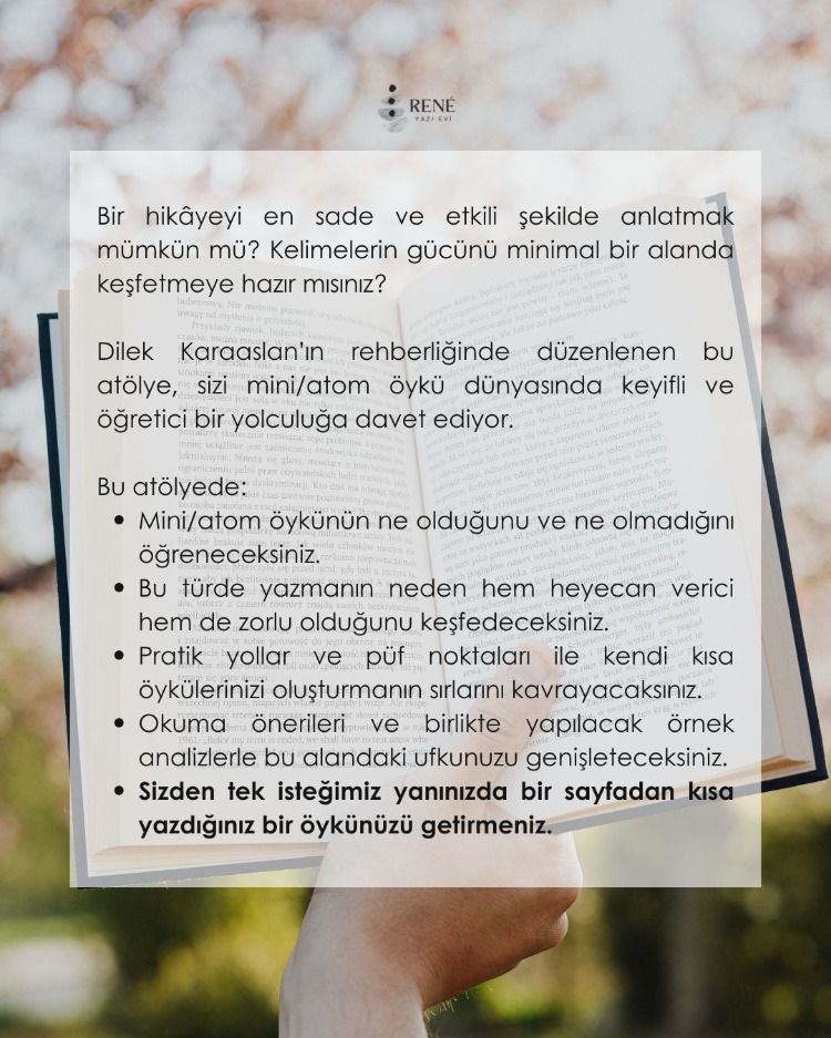 Dilek Karaaslan ile Atom Öykü