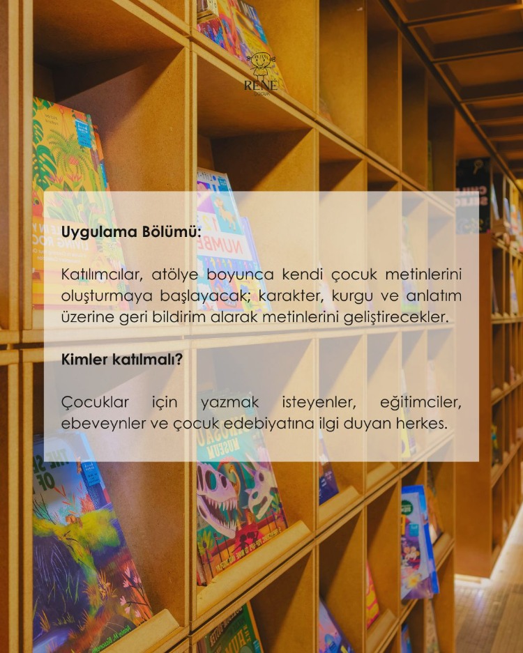Özge Doğar ile Teoride ve Pratikte Çocuk Edebiyatı