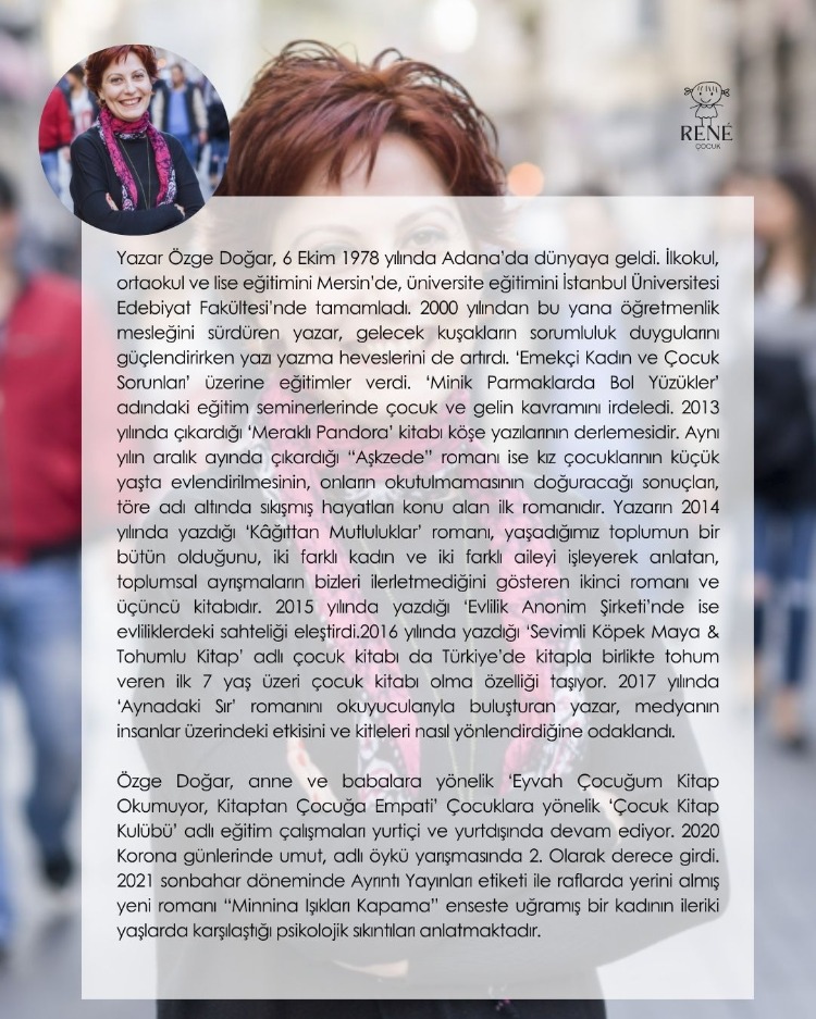 Özge Doğar ile Teoride ve Pratikte Çocuk Edebiyatı