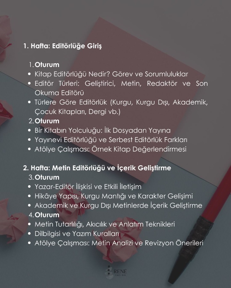 Nezahat Arslan ile Temel Editörlük