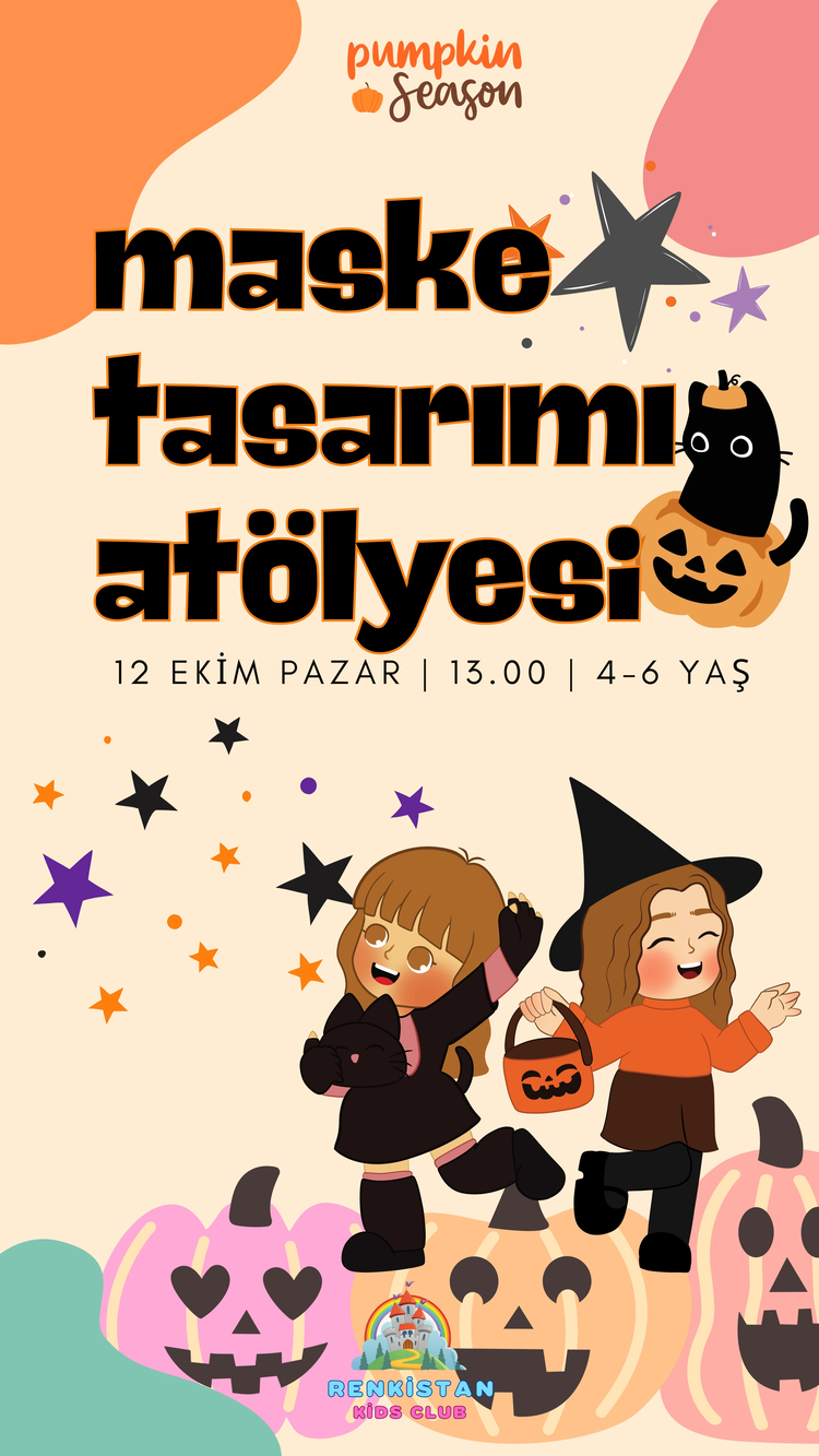 Maske Tasarımı Atölyesi | 4-6 Yaş