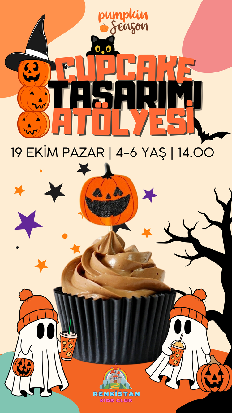 Cupcake Tasarımı Atölyesi | 4-6 Yaş