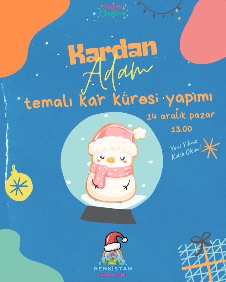 Kar Küresi Yapımı Atölyesi