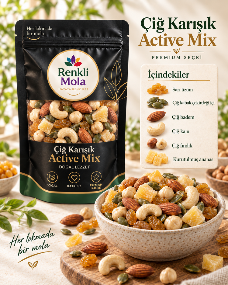 Çiğ Karışık Active mix