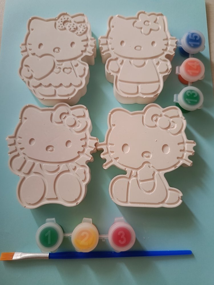 Büyük boy hello kitty boyama seti